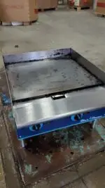 Commercial Gas Griddle Used 24" BLUE FLAME