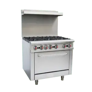OMCAN CE-CN-0914-R, 36-inch Commercial Gas Range - Natural Gas