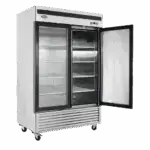ATOSA MBF8503GR: Commercial 54 Inch Two Door Stainless Steel Reach-In Refrigerator - Image 2