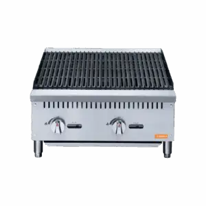 2 Burner Radiant Broiler 24" BRIKA BRB-24