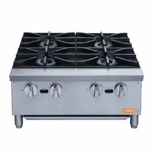 4 Burner Hot Plate 24" BRIKA BHP-244