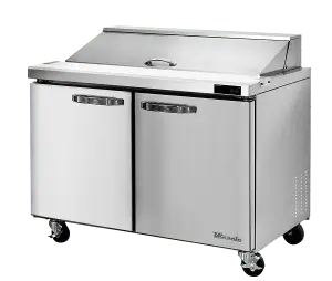 Sandwich Prep Table 2 Door BLUE AIR BLPT48-HC