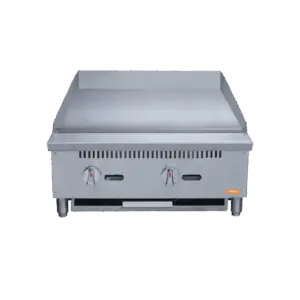 2 Burner Manual Griddle 24" BRIKA BMG-24
