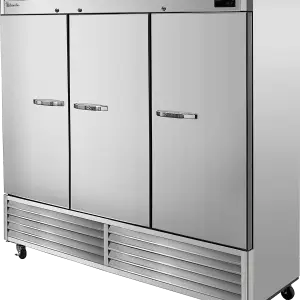 Hinged Stainless Steel Three Door Cooler Blue Air BSR72-HC