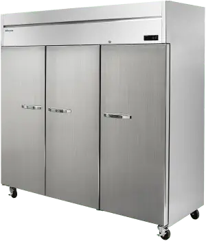 Blue-Air-BSR72T-HC-Hinged-Stainless-Steel-Triple-Door-Cooler-e1606170727904-2.png Hinged Stainless Steel Triple Door Cooler Blue Air BSR72T-HC - Image 1
