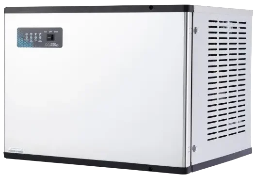 A 30-inch wide ICETRO IM-0460-WC stainless steel modular ice machine head.