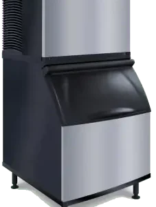 Front view of the 30-inch Koolaire KDT-0500A modular ice machine head with a fingerprint-resistant finish and a simple toggle switch.