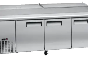 Three Door Refrigerated Pizza Prep Table KELVINATOR KCHPT92.12 94"