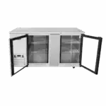 ATOSA SBB69GGRAUS1: Commercial Glass Door Back Bar Cooler - Image 2