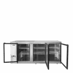 ATOSA MBB90GGR: Commercial Glass Door Back Bar Cooler - Image 2