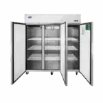 ATOSA MBF8003GR: Commercial Three Door Stainless Steel Reach-In Refrigerator (Top Mount) - Image 2
