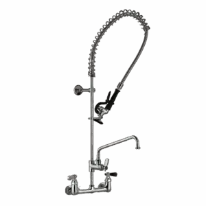 8″ Center Mount with Nozzle and Flexible Hose Thorinox