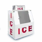 Outdoor Ice Merchandiser Model 40 Leer Slant - Image 5