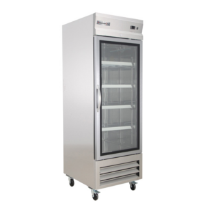 American Chef R1G-27: 27" One Door Glass Reach-in Refrigerator
