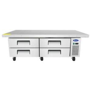 ATOSA MGF8454GR 76 inch two drawer extended top commercial chef base