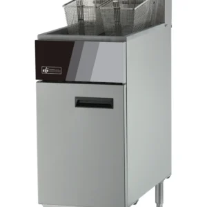 EFI RCTFS-40-N commercial natural gas floor fryer 40 lb capacity